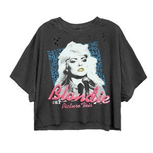 BLONDIE-Picture This Vintage Style Oversize Crop - L/XL